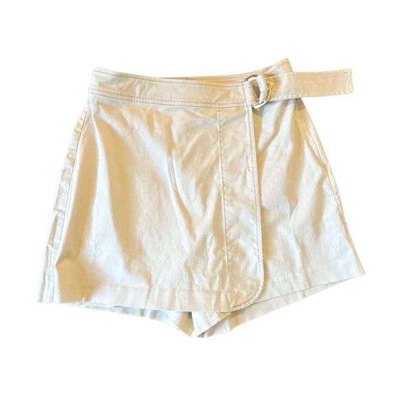 Ann Taylor NWT weekend collection beige buckle skort size 4 - Picture 11 of 11